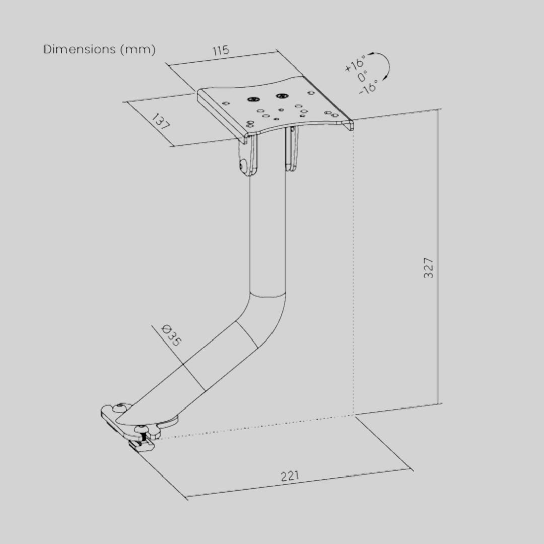 Gear Shifter Mount for KAZE